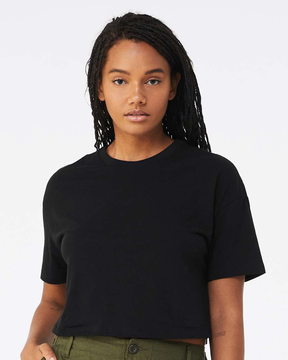 BELLA+CANVAS Women’s Jersey Crop Tee - Birdie DTF Print Ready
