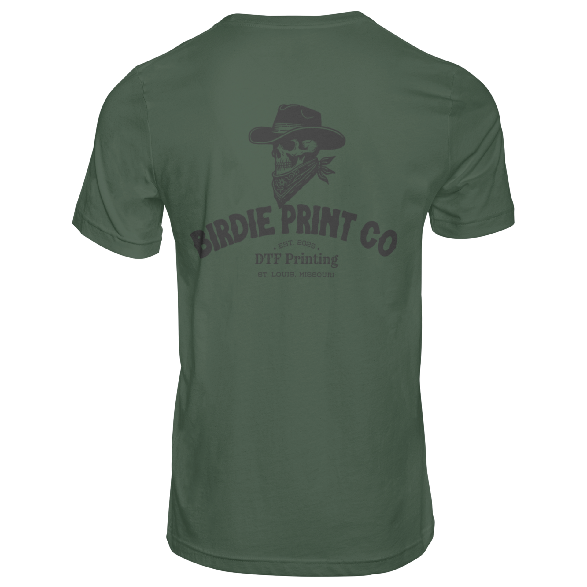 Western Birdie Skull Tee