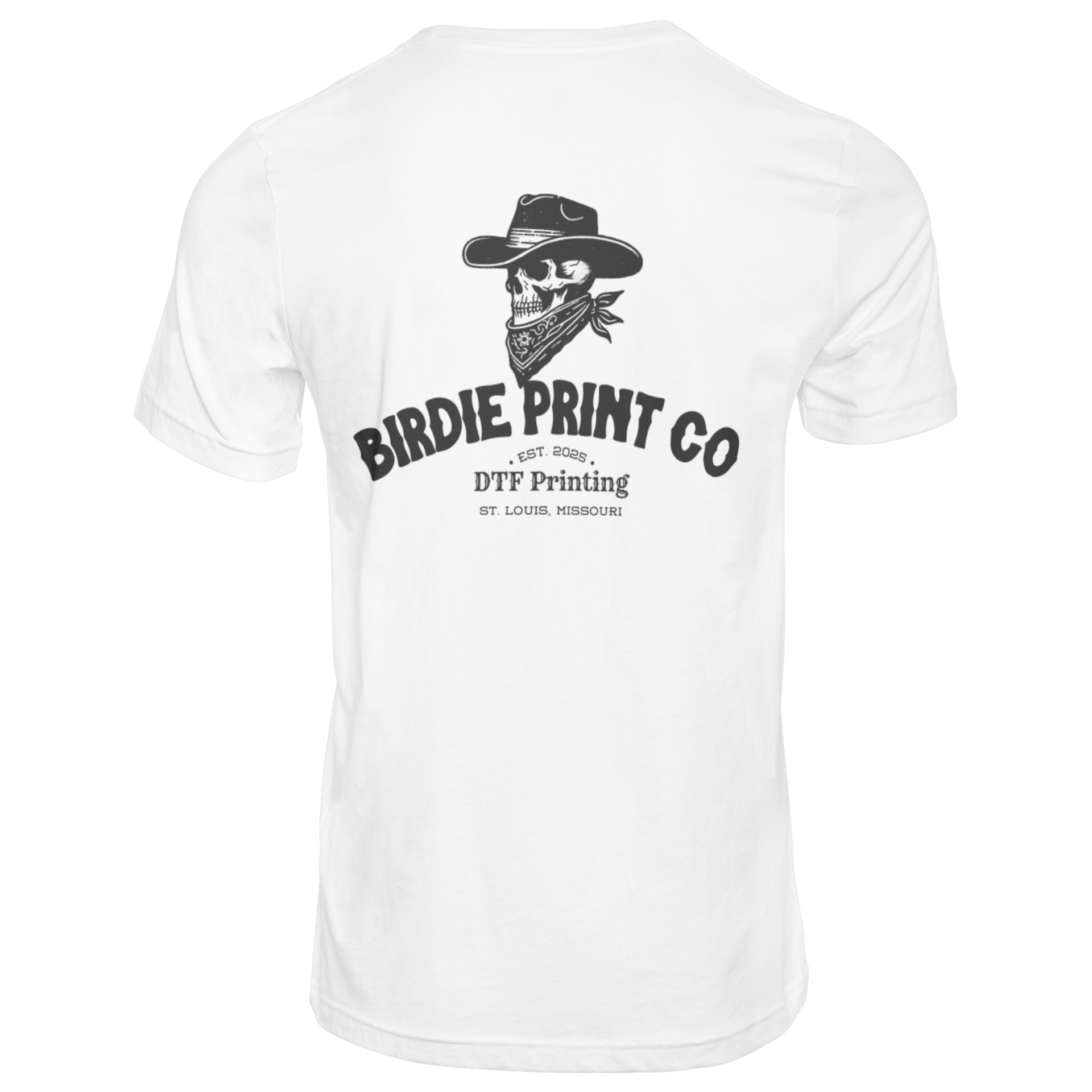 Western Birdie Skull Tee